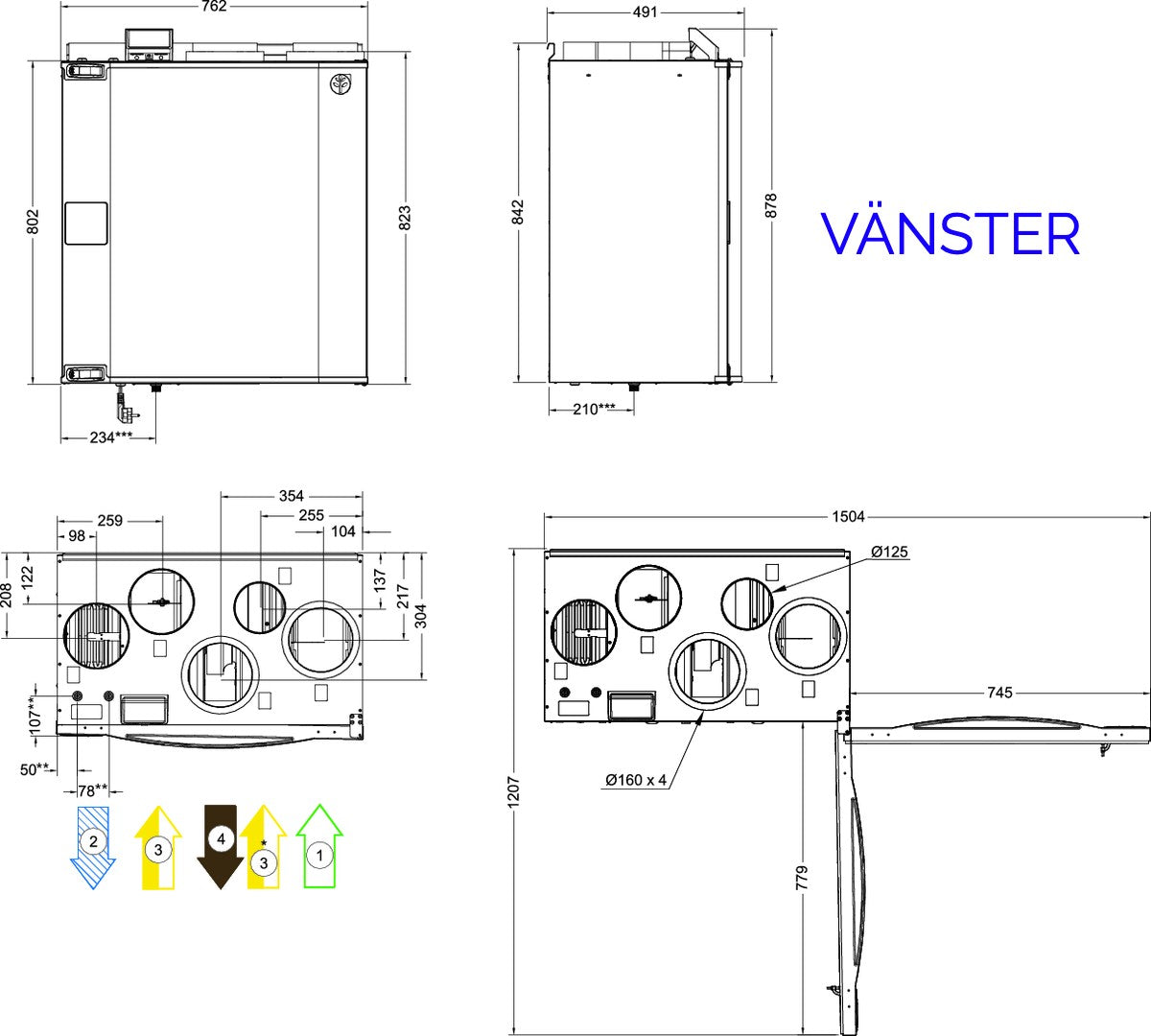 FTX Systemair SAVE VTR 350 - 240m²