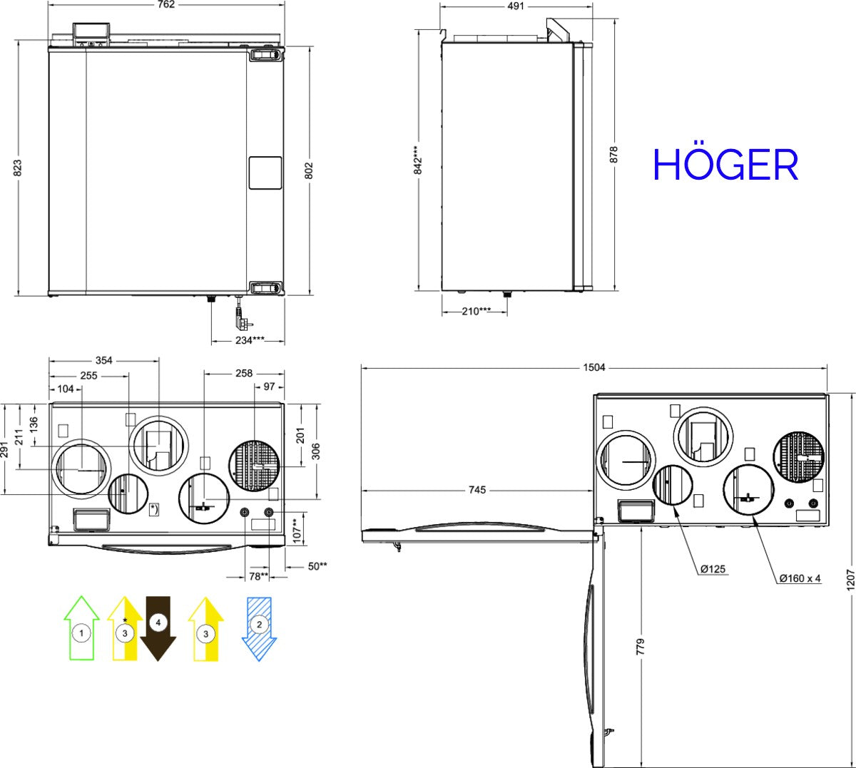 FTX Systemair SAVE VTR 350 - 240m²