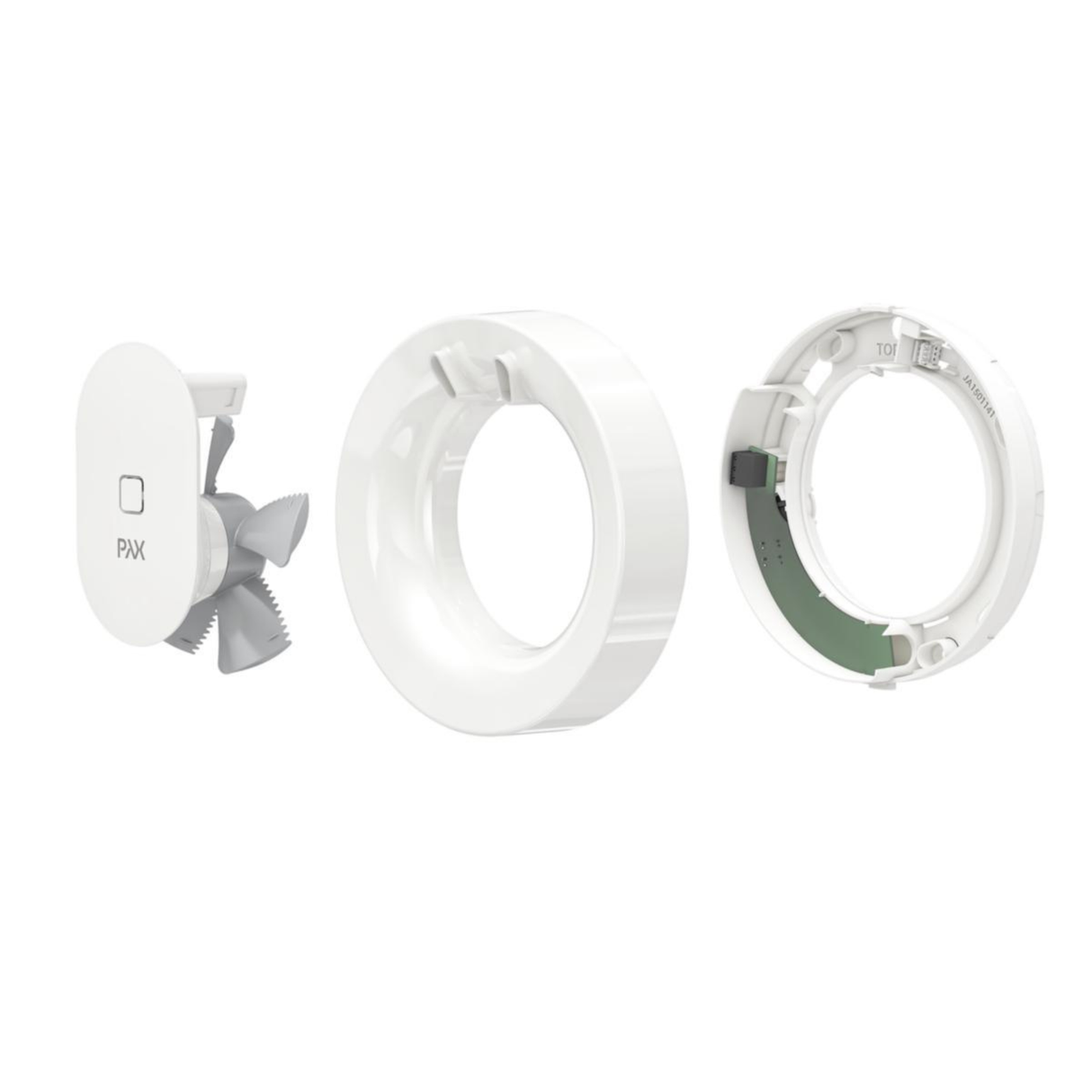 Badrumsfläkt Calima Vit