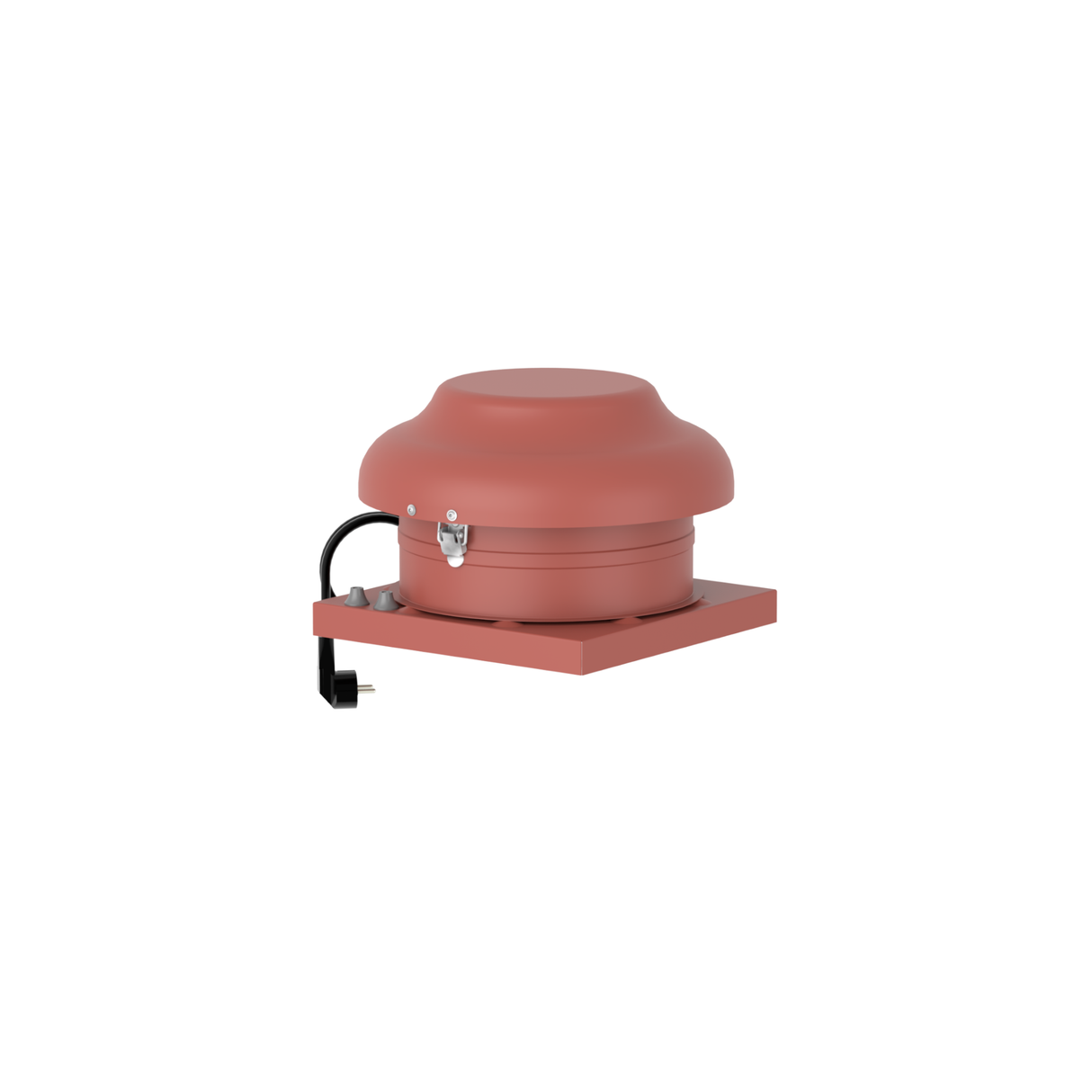 Takfläkt TKS 300 C1 EC Rektangulär Röd