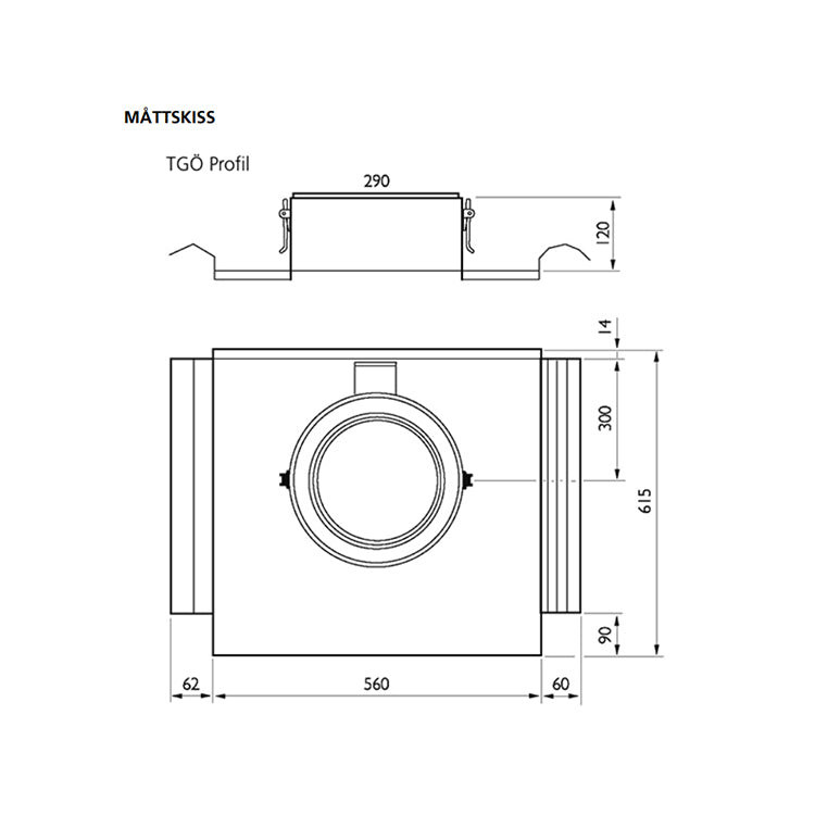 Takgenomföring TGÖ  Profil 2-kupigt