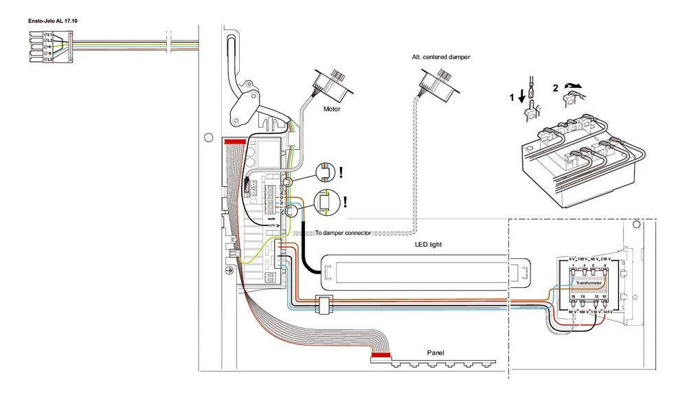 Spiskåpa Systemair Monolit 16 - AC Rostfri