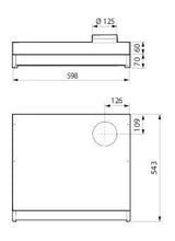Spiskåpa Systemair Monolit 16 - AC Rostfri