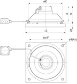 Takfläkt TFSK 200 EC Sileo Svart