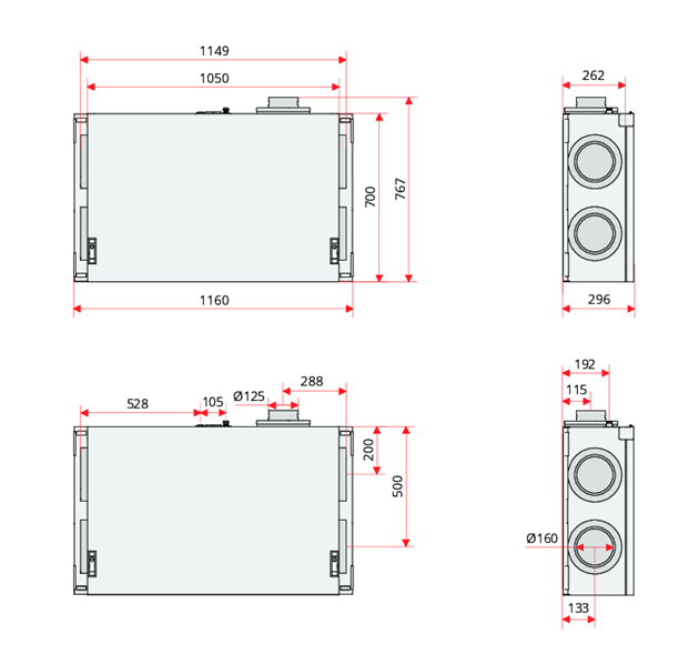 FTX Flexit Nordic CL4 - 200m²