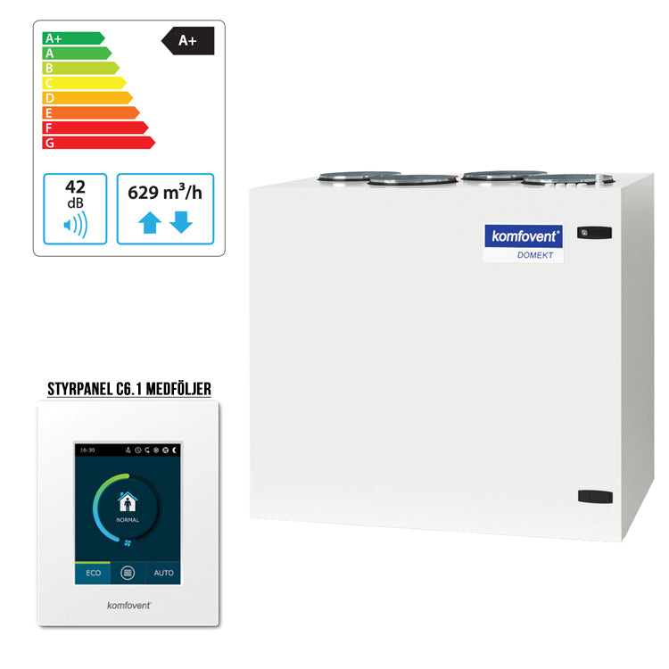 Komfovent Domekt R 500 VE -450m2