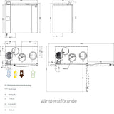 FTX Systemair SAVE VTR 500 - 400m²