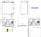 FTX Systemair SAVE VTR 350 - 240m²
