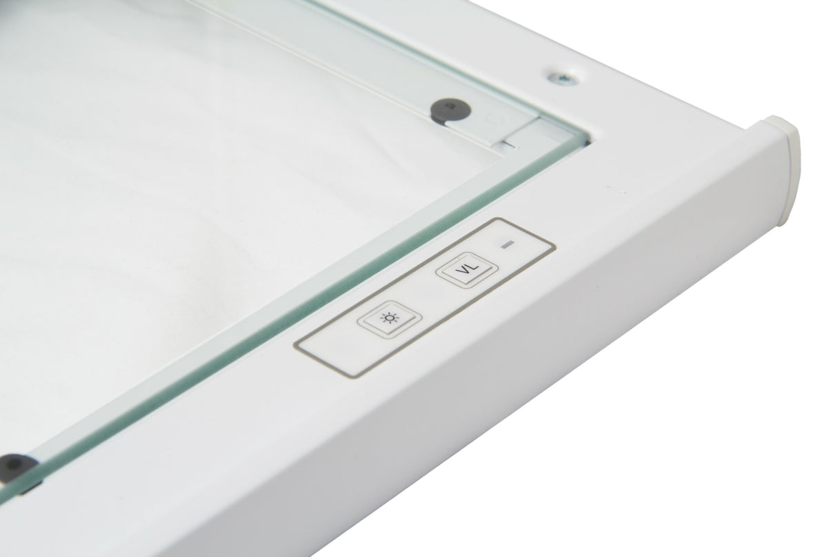 Spiskåpa Acetec 392 Vit 600mm LED