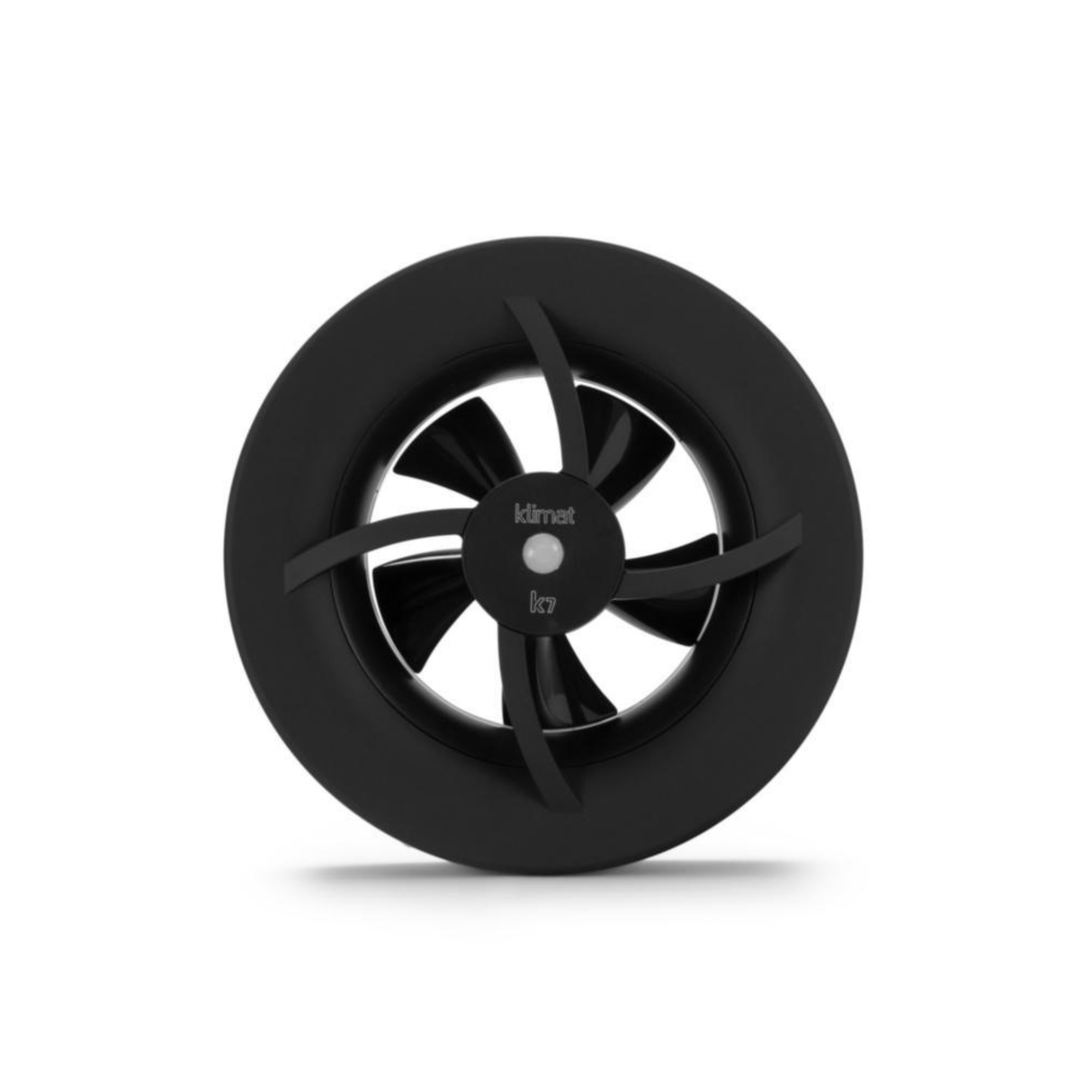 Badrumsfläkt Klimat K7 Svart