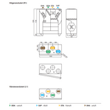 FTX Komfovent Domekt CF 700 V C6M - 400m2