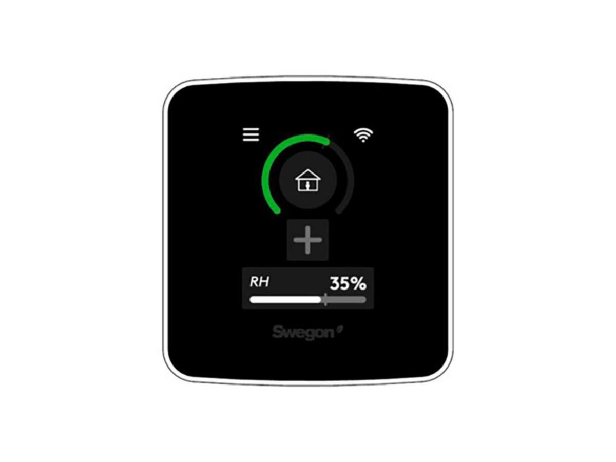 Swegon CASA Genius-kontrollpanel