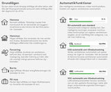 Swegon CASA Genius-kontrollpanel